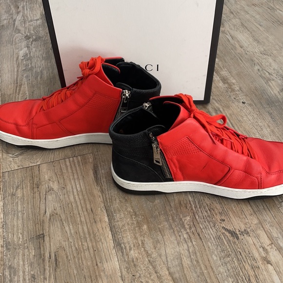 Gucci. Men’s high tops.  Worn a handful of times. - Picture 2 of 4
